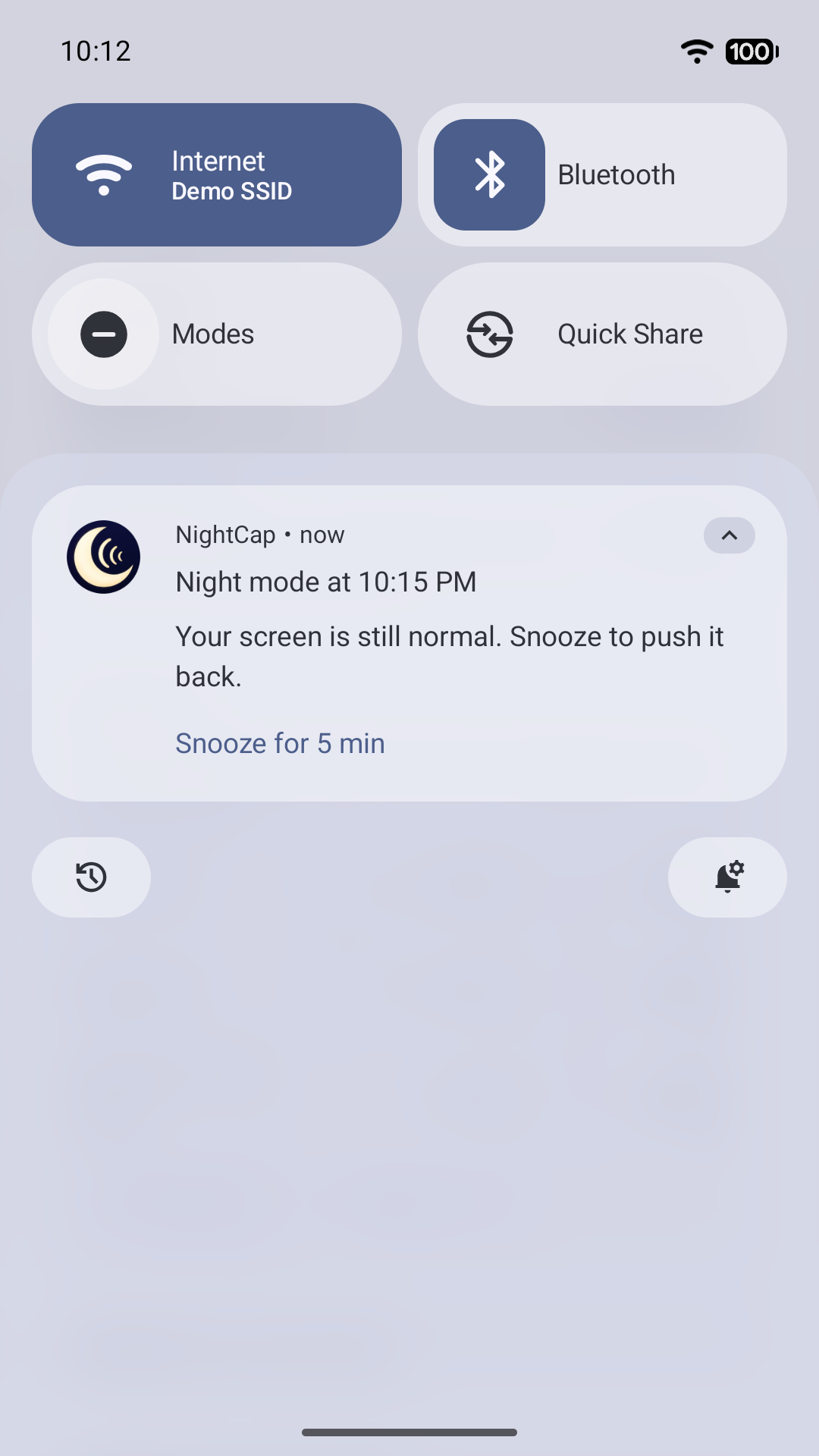 NightCap screenshot 2 of 6: notice
